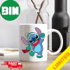 Cute Stitch Merry Christmas 2023 Lovely Gift For Kids Ceramic Mug