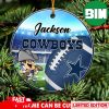 Dallas Cowboys NFL Funny Grinch Christmas Ornament