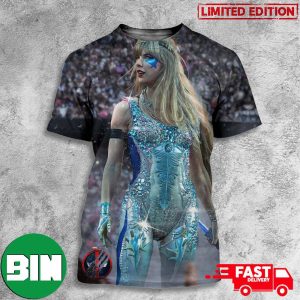 Dazzler Deadpool 3 With Taylor Swift by BossLogic 3D T-Shirt
