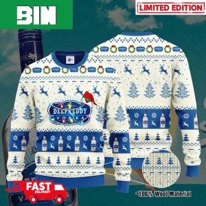 Deep Eddy Vodka Santa Hat Xmas 2023 For Men And Women Ugly Christmas Sweater
