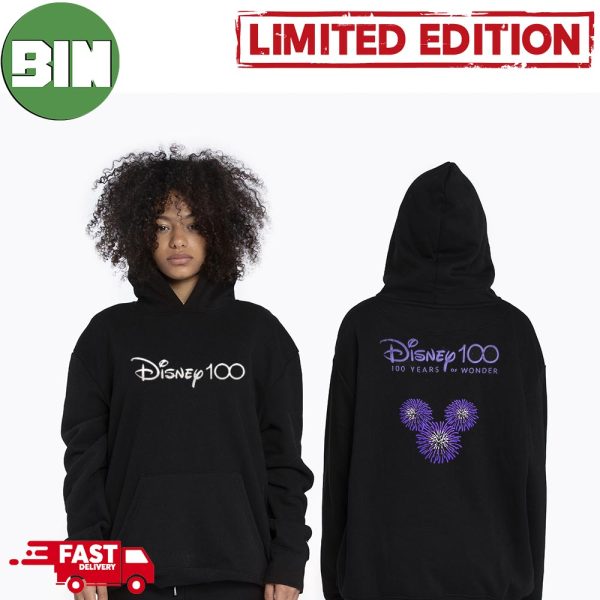 Disney100 Platinum Celebration Finale Spirit 100 Years Of Wonder Unisex Hoodie T-Shirt