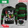 Grinch Bud Light I Will Deal With You Later Ugly Christmas Sweater