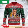 Elvis Presley King Of Rock Brown Love Christmas 3D Ugly Sweater