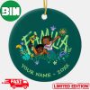 Encanto Luisa Isabela Mirabel Movie Pine Tree Christmas Decorations 2023 Custom Ornament