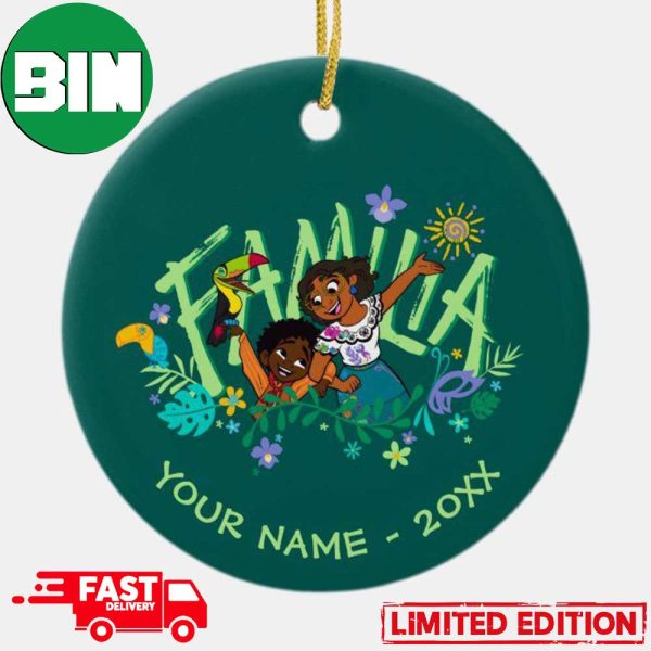 Encanto Antonio And Mirabel Familia Customized Christmas Tree Decorations Ornament