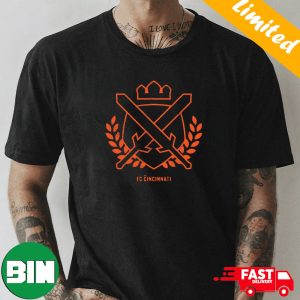 FC Cincinnati Sword Crown and Branches Fan Gifts T-Shirt