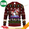 Fairy Tail Elf Anime Christmas Snowflakes Pattern 2023 Holiday Gift Ugly Sweater