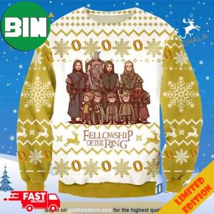 Fellowship Of The Ring Characters Funny Lord Of The Rings Ugly Sweater