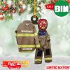 Firefighter Uniform Christmas 2023 Xmas Gift Tree Decorations Ornament