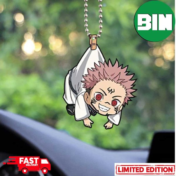 Funny Ryomen Sukuna Jujutsu Kaisen Christmas Tree Decorations Ornament