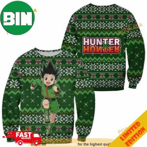 Gon Hunter x Hunter Anime Christmas 2023 Holiday Ugly Sweater