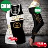 Nike Black Pink Tank Top And Leggings Luxury Brand Clothing Outfit Gym For Women