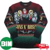 Guns N Roses Colorful Christmas 2023 Pattern For Fans Ugly Sweater