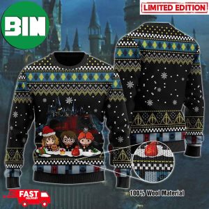 Harry Potter Chibi Ugly Christmas Sweater For Family