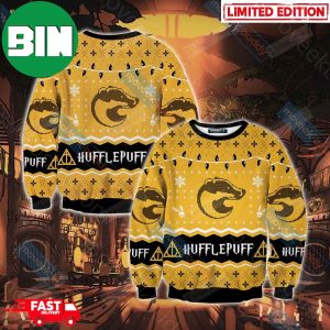 Harry Potter Hufflepuff House For Fans Christmas Gift 2023 Xmas Ugly Sweater