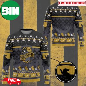 Harry Potter Hufflepuff Ver 1 Christmas 2023 Gift For Family Unique Ugly Sweater