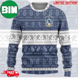 Harry Potter Ravenclaw Quidditch christmas sweater