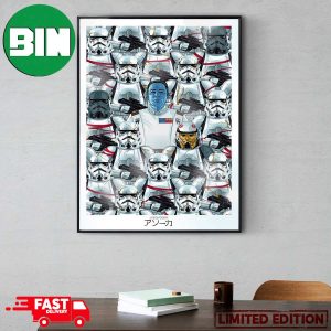 Heir To The Empire Just Love Thrawn’s Night Trooper Designs Ahsoka Star Wars Finale Poster Canvas