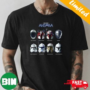 Helmet’s From Ahsoka Star Wars Fan Gifts T-Shirt