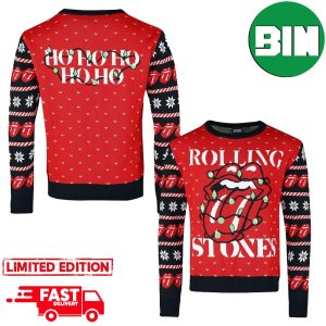 Ho Ho Ho Bravado The Rolling Stones Christmas Holiday 2023 Xmas Gift For Fans Ugly Sweater