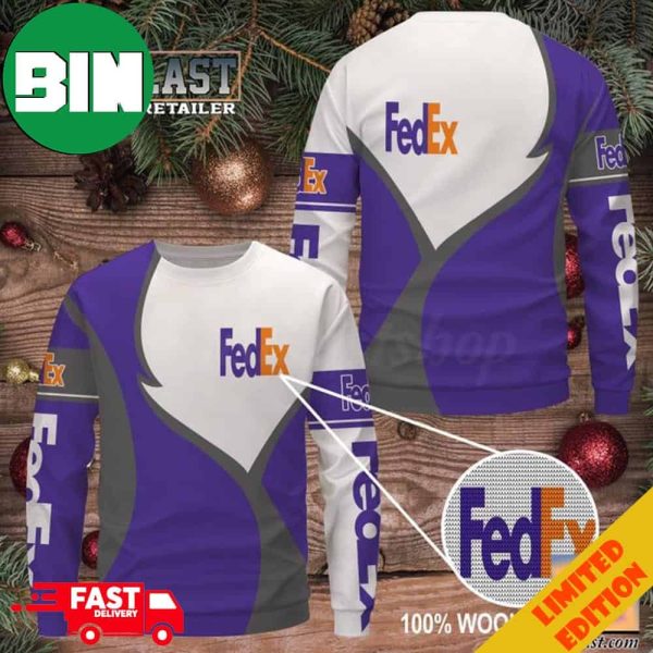 Hot Treding FedEx Christmas 2023 Holiday Ugly Sweater