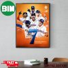 Bryce Harper MLB Postseason 2022 Poster Wallpaper Canvas