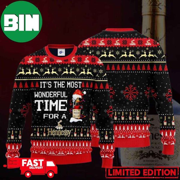 It’s the Most Wonderful Time For A Hennessy Ugly Christmas Sweater