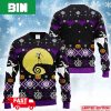 Jack Skellington And Zero Nightmare Before Christmas Ugly Sweater