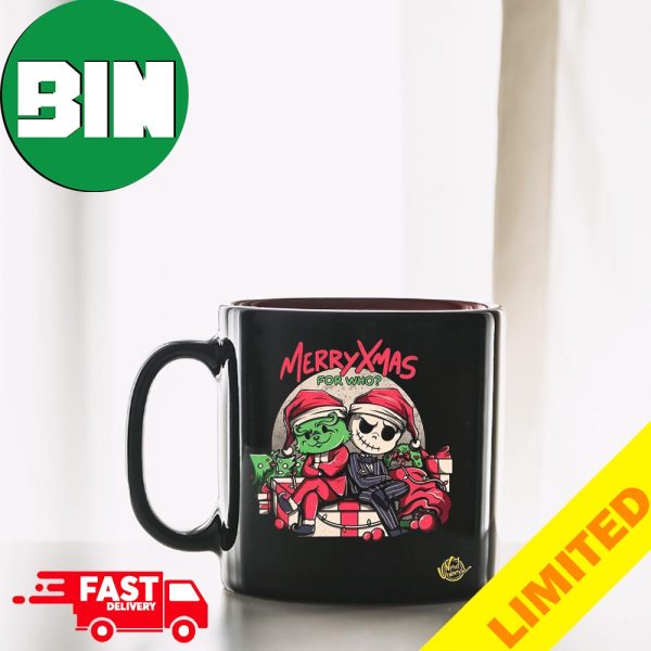 Jack Skellington x Grinch Nightmare Before Christmas 2023 For Holiday Ceramic Mug