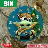 Indianapolis Colts Baby Yoda NFL Football 2023 Christmas Tree Decorations Ornament