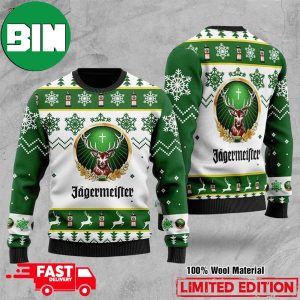 Jagermeister For Whiskey Lovers Xmas 2023 Ugly Christmas Sweater