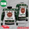 Jameson Irish Whiskey 3D Ugly Christmas Sweater