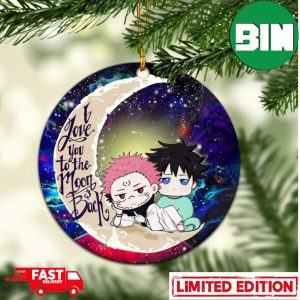 Jujutsu Kaisen Megumi Sakuna Love You To The Moon Galaxy Perfect Gift For Holiday Ornament