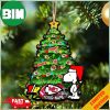 Jacksonville Jaguars Customized Your Name Snoopy And Peanut Ornament Christmas Gifts For NFL Fans