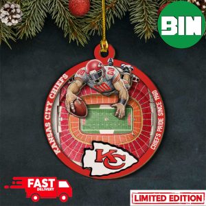 Kansas City Chiefs NFL Stadium View Fan Gifts Xmas Tree Decorations Christmas Ornament