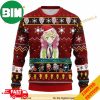 Kimetsu Obanai Iguro Ugly Anime Christmas Sweater