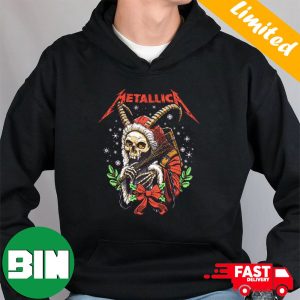 Krampus Metallica Merch Store 2023 Holiday Gift Christmas Unisex Hoodie T-Shirt