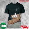 Lionel Messi Hand For Adidas Celebrating His Eighth Career Ballon d’Or 2023 Congratulations All Over Print T-Shirt