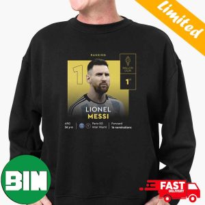 Lionel Messi Is The 2023 Men’s Ballon d’Or Eight Ballon d’Or For Argentina Hero T-Shirt