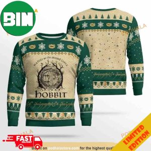 Live A Hobbit Lord Of The Ring Ugly Christmas Sweater For Men And Women