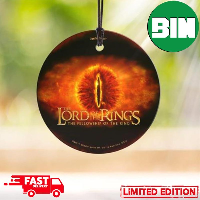 Lord Of The Rings Eye Of Sauron Christmas Tree Decorations 2023