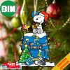 Los Angeles Rams NFL Snoopy Ornament Personalized Christmas For Fans Gift 2023 Holidays