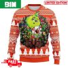 MLB Baltimore Orioles x Grinch Pine Tree Snowflakes Pattern Xmas Gift Ugly Sweater