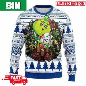 MLB Kansas City Royals x Grinch Hug Christmas 2023 Xmas Gift For Fans Ugly Sweater