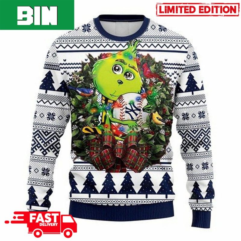 New York Jets Christmas Grinch Sweater For Fans