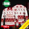 Maker’s Mark Whiskey Knitting Pattern Christmas Ugly Sweater