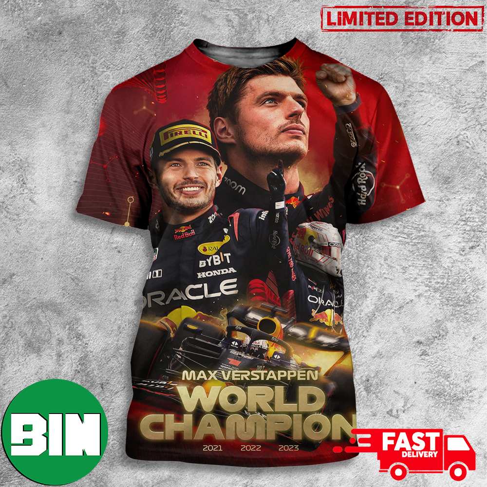 Max Verstappen World Championship 2022 Shirt
