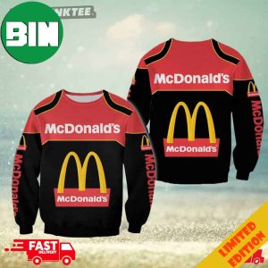 McDonald’s Ugly Christmas Sweater For Men And Women