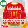 McDonald’s Ugly Christmas Sweater For Men And Women