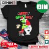 Miami Dolphins Grinch Make Shit On Other Teams Funny Christmas T-Shirt
